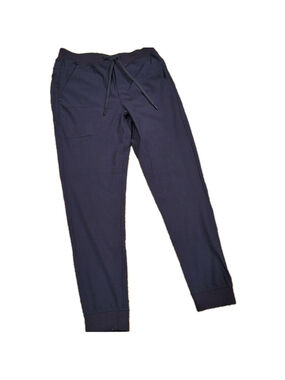 Birddogs Boom For Your Boomstick Jogger Pants Mens LARGE Navy Stretch Lined NWOT